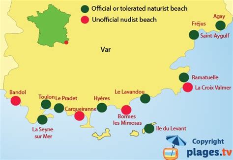 nude beaches in france|Map and guide of the naturist beaches in France.